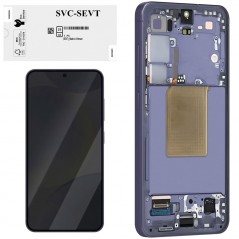 Buy Samsung SERVICE PACK Display LCD ORIGINALE + Frame Per Galaxy S24 5G 2024 S921 | Viola online