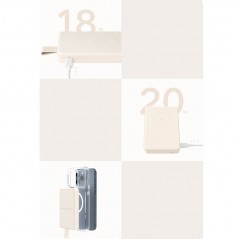 Acquista Xiaomi Mi Magnetic Powerbank Essential 60000 mAh Batteria Portatile Beige in vendita