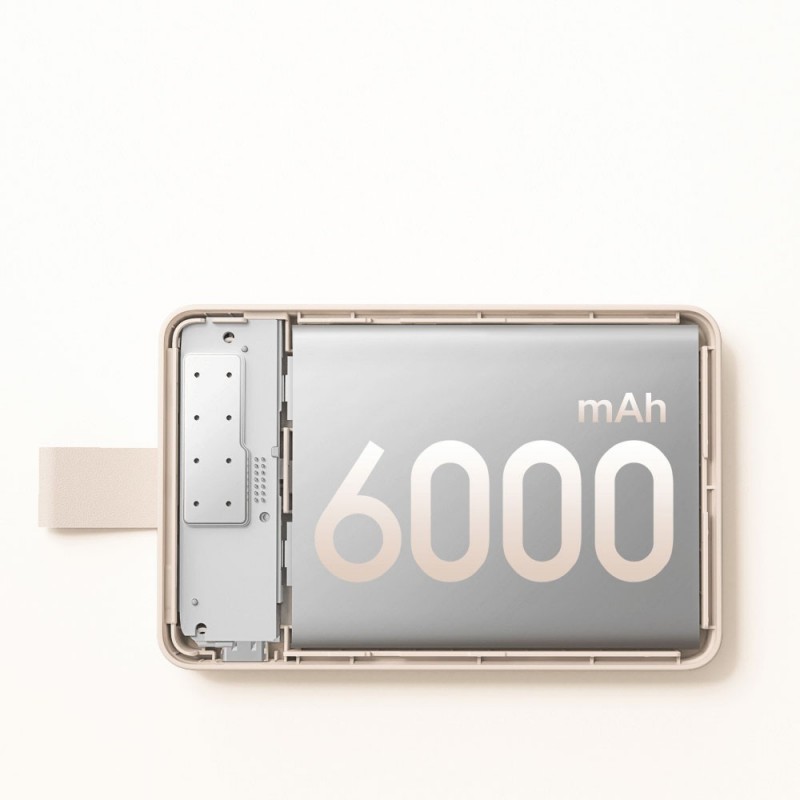 Xiaomi Mi Magnetic Powerbank Essential 60000 mAh Batteria Portatile Beige