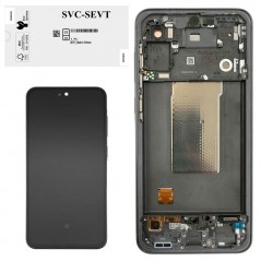 Product image Samsung SERVICE PACK Display LCD ORIGINALE + Frame Galaxy A56 5G 2025 A566 | Graphite Black