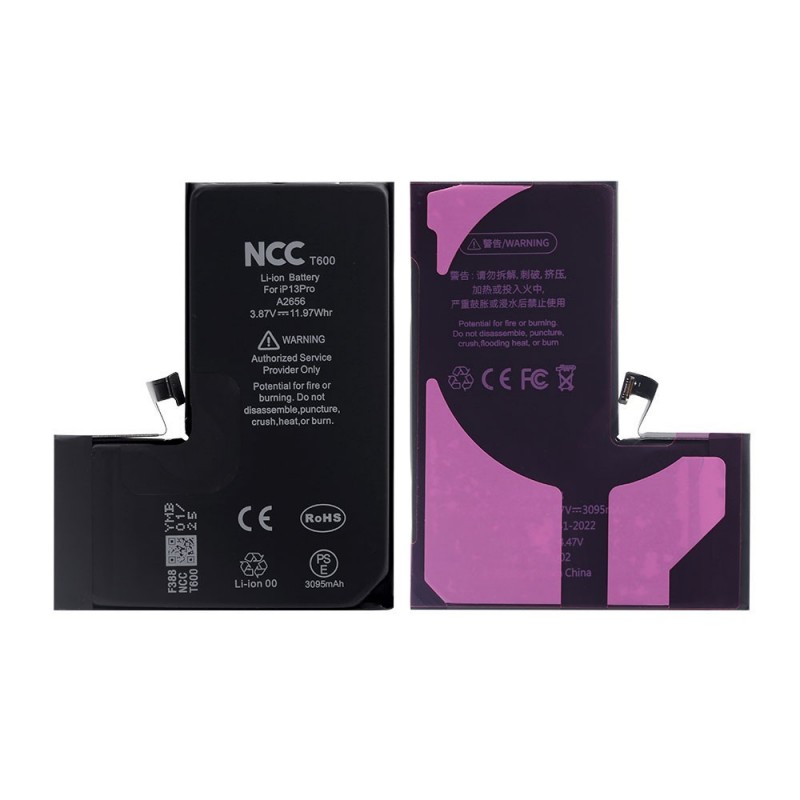 NCC T600 Compatible Battery for Apple iPhone 13 Pro | TI Chip - 3095mAh