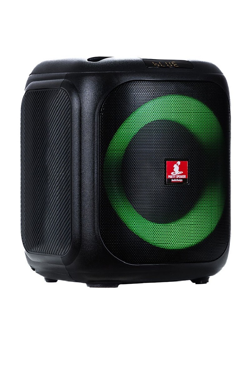 AUDIODESIGN PRO Partybox Speaker DJ107 Portable Bluetooth Speaker with Light Effects AUDIODESIGN PRO Partybox Speaker DJ107 Portable Bluetooth Speaker with Light Effects