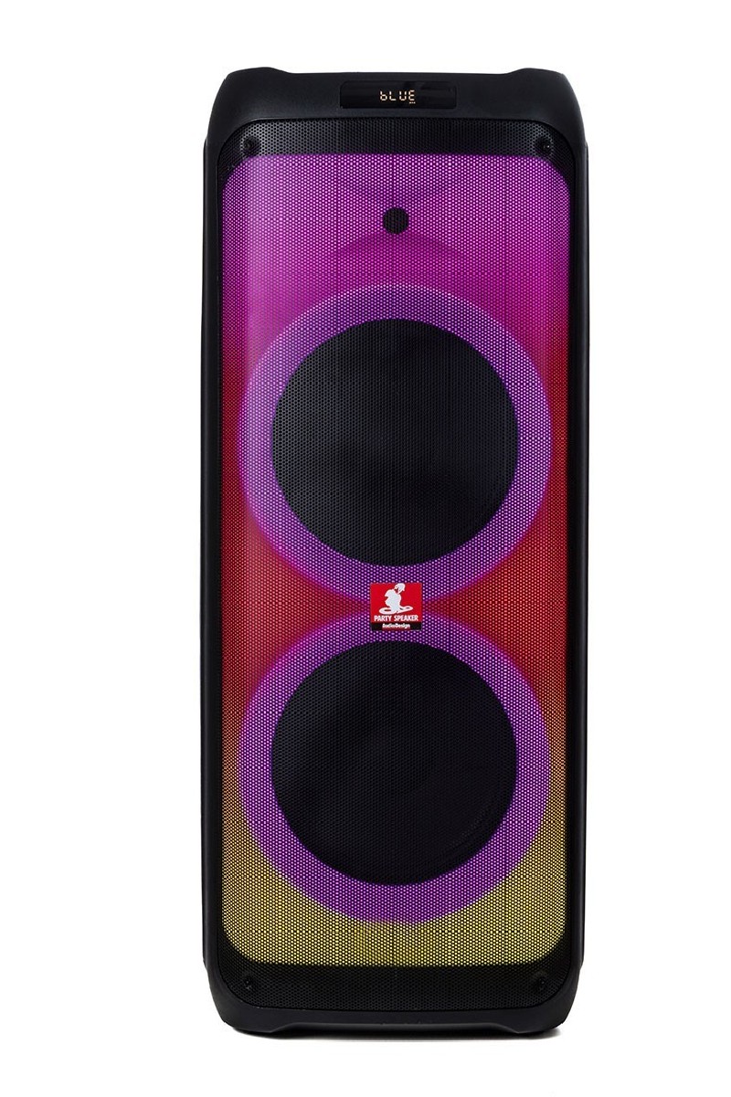 AUDIODESIGN PRO Partybox Speaker DJ212S Portable Bluetooth Speaker with Light Effects AUDIODESIGN PRO Partybox Speaker DJ212S Portable Bluetooth Speaker with Light Effects