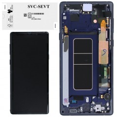 Samsung Samsung SERVICE PACK Display LCD ORIGINALE + Frame Per Galaxy N960 Note 9 BLUE for sale