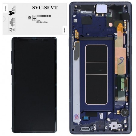 Immagine prodotto Samsung SERVICE PACK Display LCD ORIGINALE + Frame Per Galaxy N960 Note 9 BLUE