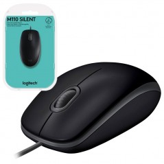 Buy Logitech Mouse OPTICAL B110 1000 dpi 3 Tasti Usb online