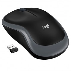 Logitech Mouse Wireless M185 2.4GHz 1000Dpi Ambidestro | Grigio
