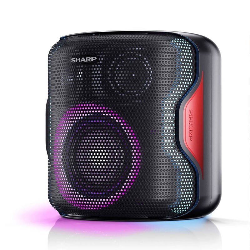 SHARP PS-921 Speaker Bluetooth Poratile TWS 130W FLAC IPX5 Giochi di Luce