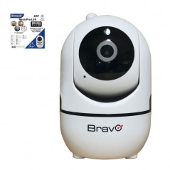 Acquista BRAVO NANA' PRO LUX Telecamera Wireless IP WiFi Motorizzata da Interno 4MP Visione Notturna su Smartness