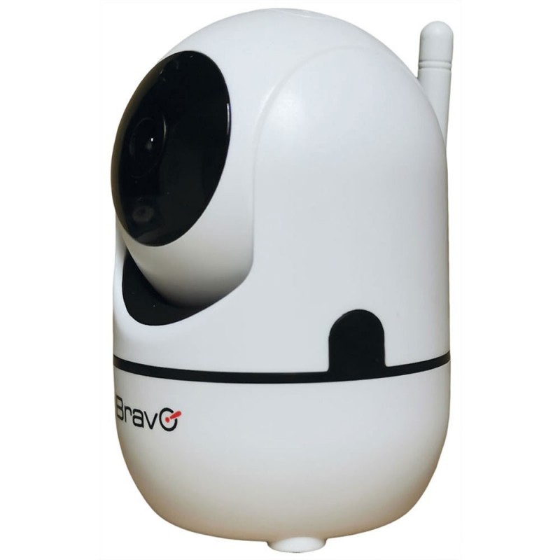 BRAVO NANA' PRO LUX Indoor Motorized WiFi IP Wireless Camera 4MP Night Vision