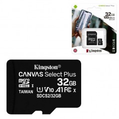 Discover Kingston Canvas Select Plus MicroSd HC SDCS2 MicroSdXC 32GB CL 10 100MB/s details