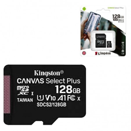Photo of Kingston Canvas Select Plus MicroSd HC SDCS2 MicroSdXC 128GB CL 10 100MB/s - Kingston