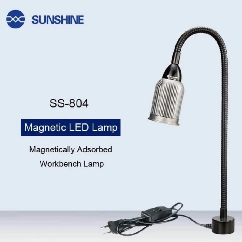 SUNSHINE SS-804 Lampada Magnetica da Banco Magnetic LED lamp 10W 