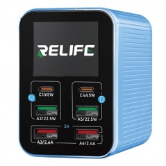 RELIFE Q4 Smart Multiport Charger | Blue