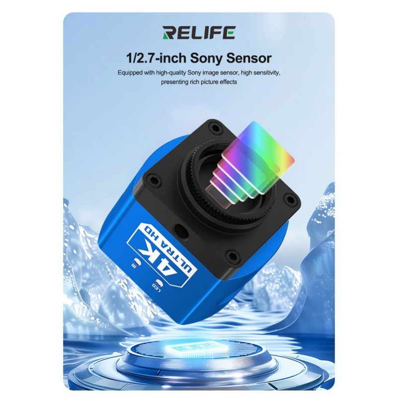 RELIFE MC1 Telecamera HD 4K Per Microscopio Trinoculare