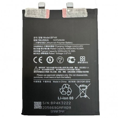 PRC Batteria Compatibile BP4K per Xiaomi Note 12 PRO 5G / 12T / Poco F5 / X5 Pro 5G for sale