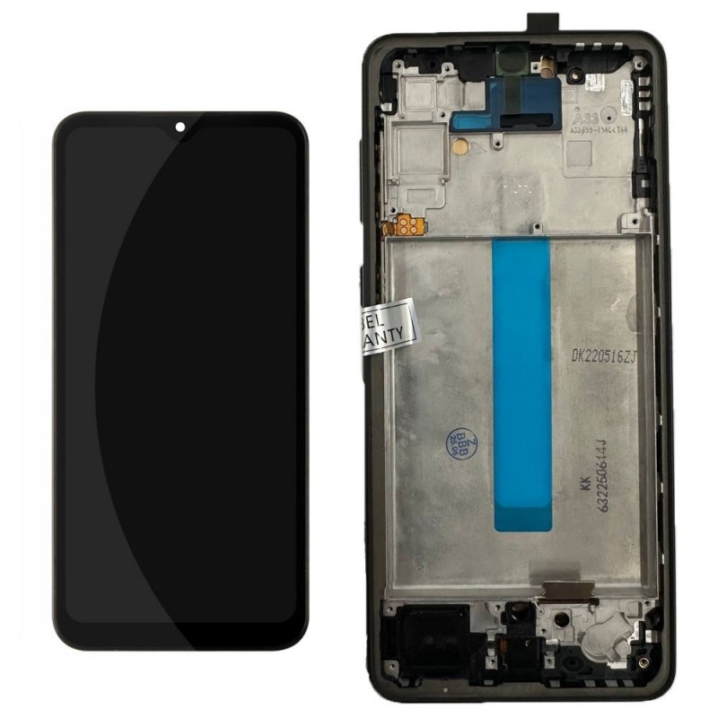 Display LCD OLED + Frame Per Samsung Galaxy A33 A336 | Nero Display LCD OLED + Frame Per Samsung Galaxy A33 A336 | Nero