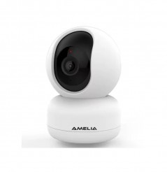 Bravo Amelia Telecamera IP WiFi per Interno Wireless iOS/Android Videosorveglianza Full HD Notturna Audio Bidirezionale