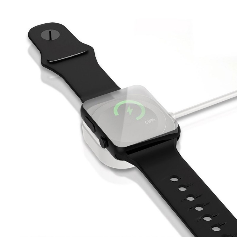 Rovi A06 Ultra-Resistant PVC Apple Watch Charger | White