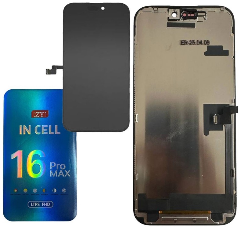 Display LCD ZY INCELL FHD LTPS (1080P) Per Apple iPhone 16 Pro Max