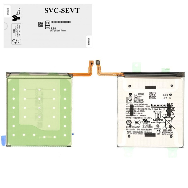 Samsung Original EB-BS931ABE Battery Service Pack for Galaxy S25 S931