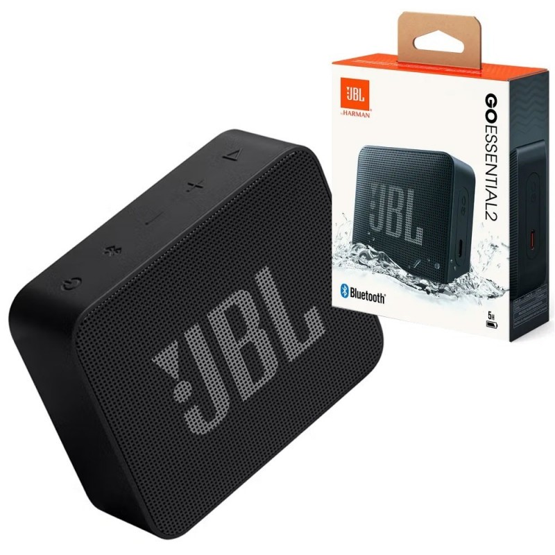 JBL GO ESSENTIAL 2 Speaker Bluetooth Cassa Portatile Waterproof | Nero JBL GO ESSENTIAL 2 Speaker Bluetooth Cassa Portatile Waterproof | Nero