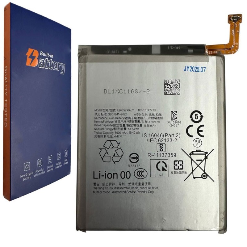 Batteria Compatibile per Samsung Galaxy S25 Ultra S938 EB-BS938ABE 