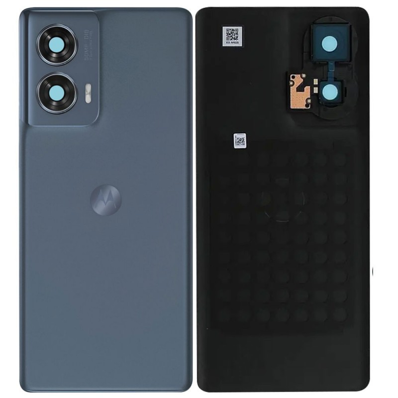 Motorola Original Back Cover Service Pack with Camera Frame for Moto Edge 50 Fusion | Forest Blue
