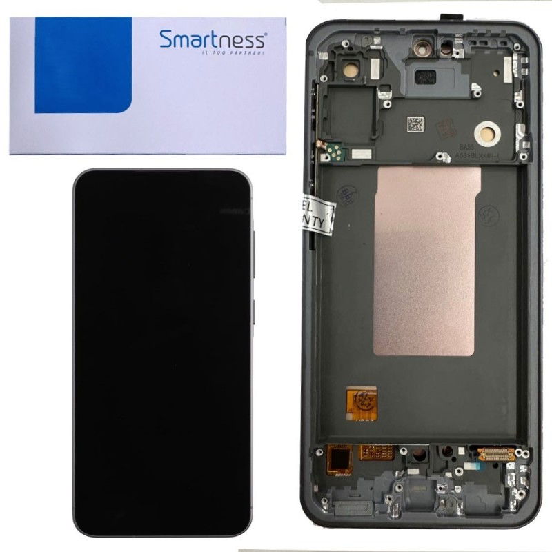 Display LCD OLED + Frame Per Samsung Galaxy A56 5G A566 