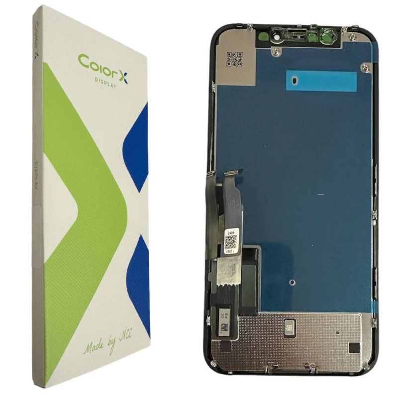 COLORX By NCC COG INCELL HD+ LCD Display with Metal Backplate for Apple iPhone XR