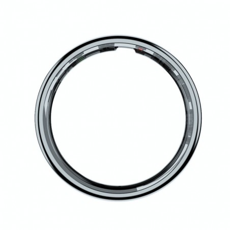 Smart Ring R11+ Anello Intelligente Con Display a LED e Pulsante Touch | Taglia 8 | Silver