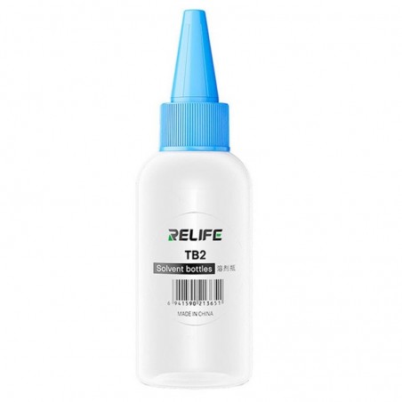 RELIFE TB2 Bottiglia per Solvente Alcool Isopropilico + Ago 
