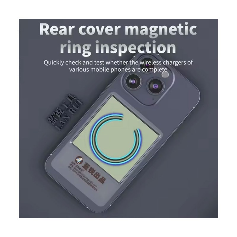 RELIFE TO4 Scheda Magnetica per Riparazione iPhone Osservazione Polo Magnatico