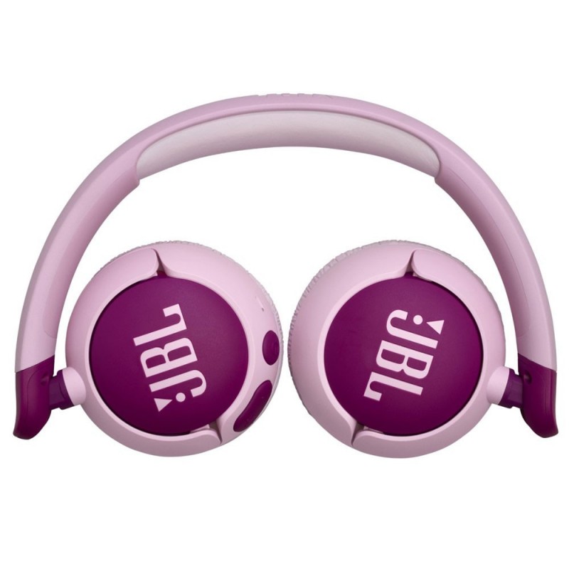 JBL JR 320BT Cuffie a Padiglione Bluetooh Supra-Aurali per Bambini Limitatore Volume | Purple