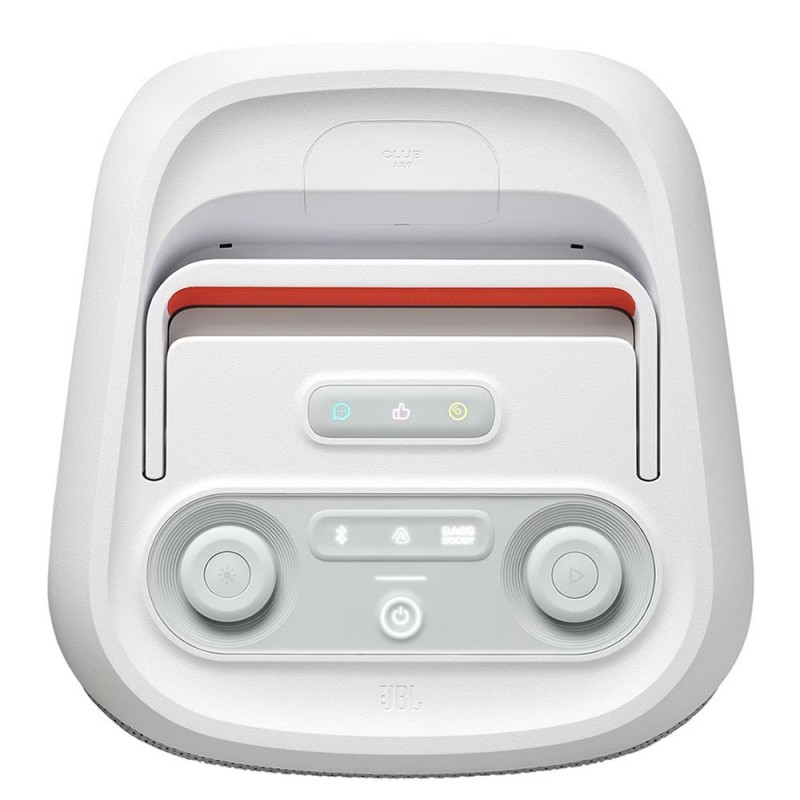 JBL PARTYBOX CLUB 120 Speaker Bluetooth Portatile Effetti Luce Cassa Altoparlante IPX4 Bianco