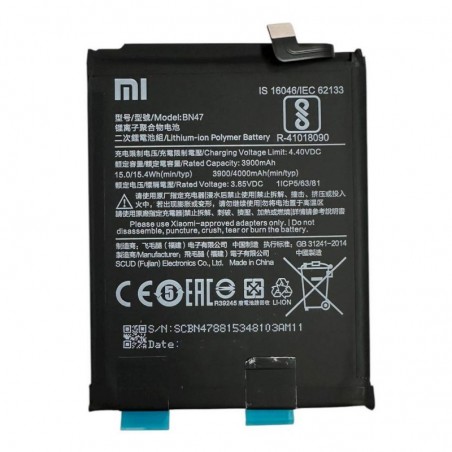 Xiaomi Service Pack Battery BN47 for MI A2 LITE 4000MAH