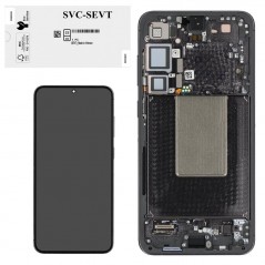 Samsung Service Pack Original LCD Display + Frame For Galaxy S24 Plus 5G 2024 S926 BLACK ASSEMBLED