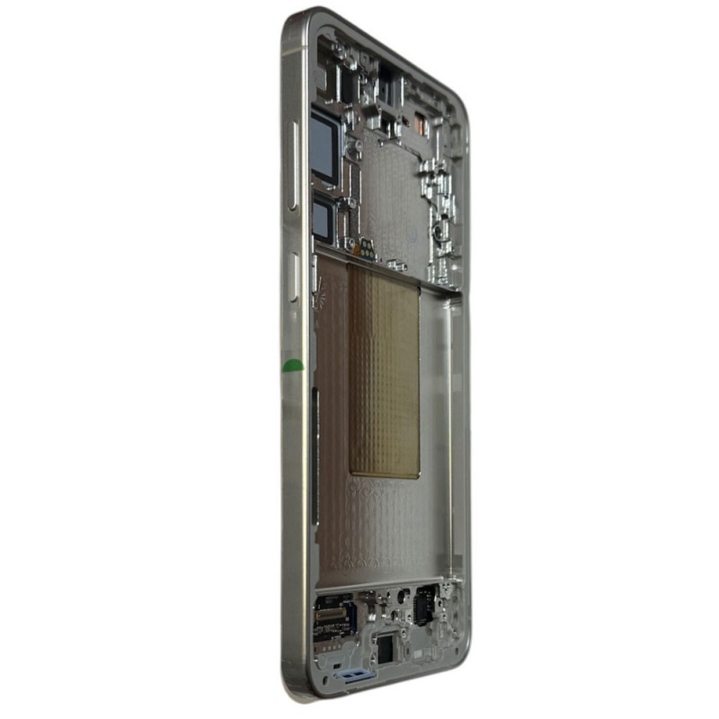 Samsung SERVICE PACK Display LCD ORIGINALE + Frame Per Galaxy S24 Plus 5G 2024 S926 GRAY ASSEMBLED