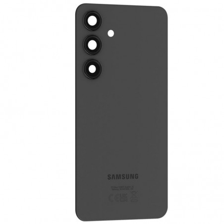 Samsung Original Back Cover Service Pack with Camera Frame for Galaxy Galyxy S24 Plus S926B Onyx Black
