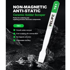 RELIFE TK1 Non-Magnetic Anti-Static Ceramic Scraper