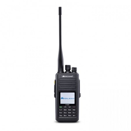 MIDLAND CT990 EBR Portable 10W IP67 Dual Band VHF/UHF Radio Transceiver