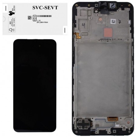Samsung Service Pack Original LCD Display + Frame for Galaxy A17 5G 2025 A176 | Black