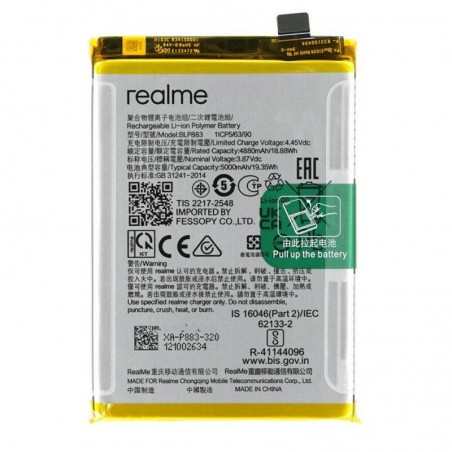  Realme Original BLP883 Battery Service Pack for Realme 9 / 8 5G