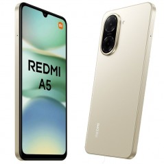 Xiaomi Redmi A5 Smartphone 3GB RAM 64GB ROM 32MP AI Dual Camera | Sandy Gold
