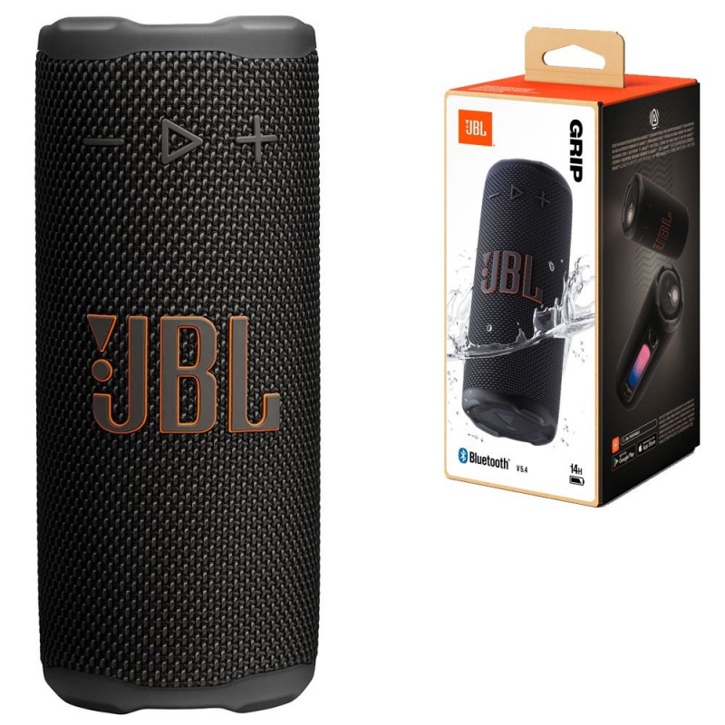JBL GRIP Speaker Bluetooth Altoparlante Impermeabile Waterproof Dustproof IP67 | Nero