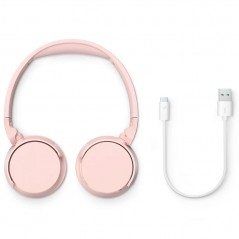 PHILIPS TAH4209PL Cuffie a Padiglione 32mm Bluetooth Over Ear Rosa