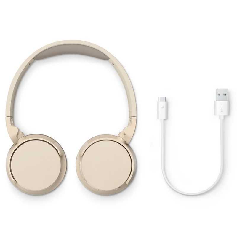 PHILIPS TAH3209BG/00 32mm Bluetooth Over-Ear Headphones | Beige