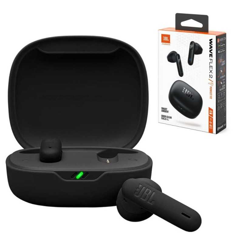JBL Wave Flex 2 Auricolari True Wireless Noise Cancelling | Nero