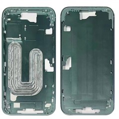 Middle Frame with SIM Tray and Side Buttons for iPhone 16 | Green