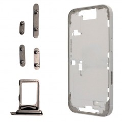 Middle Frame Telaio con Carrello Sim e Tasti Laterali per Apple iPhone 16 P